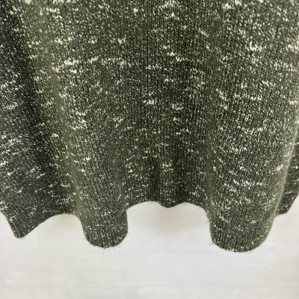 Talbots Womens‎ Green Marled Knit Long Sleeve Sweater Dress Size L NWT - Picture 6 of 12